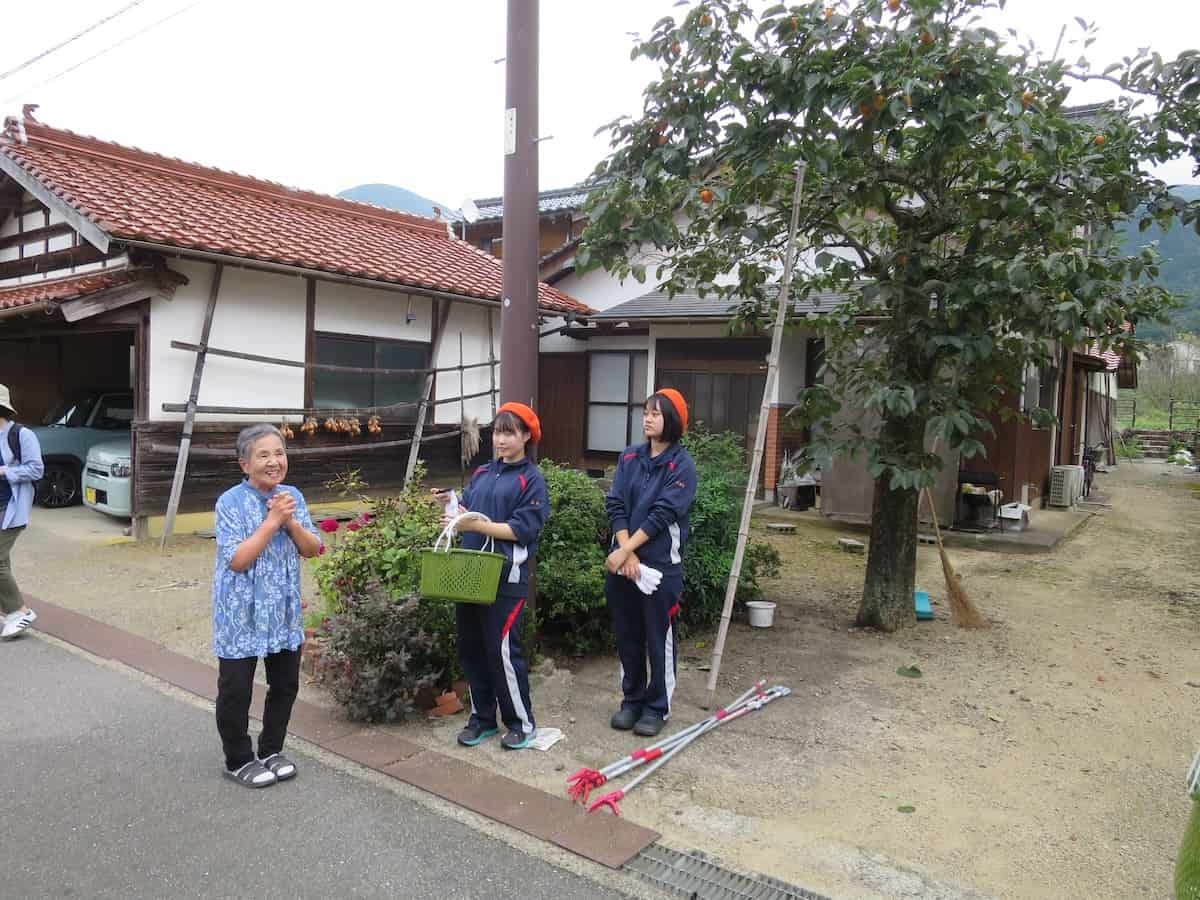 島根県鹿足郡津和野町で開催された「津和野とんぎりプロジェクト」の様子