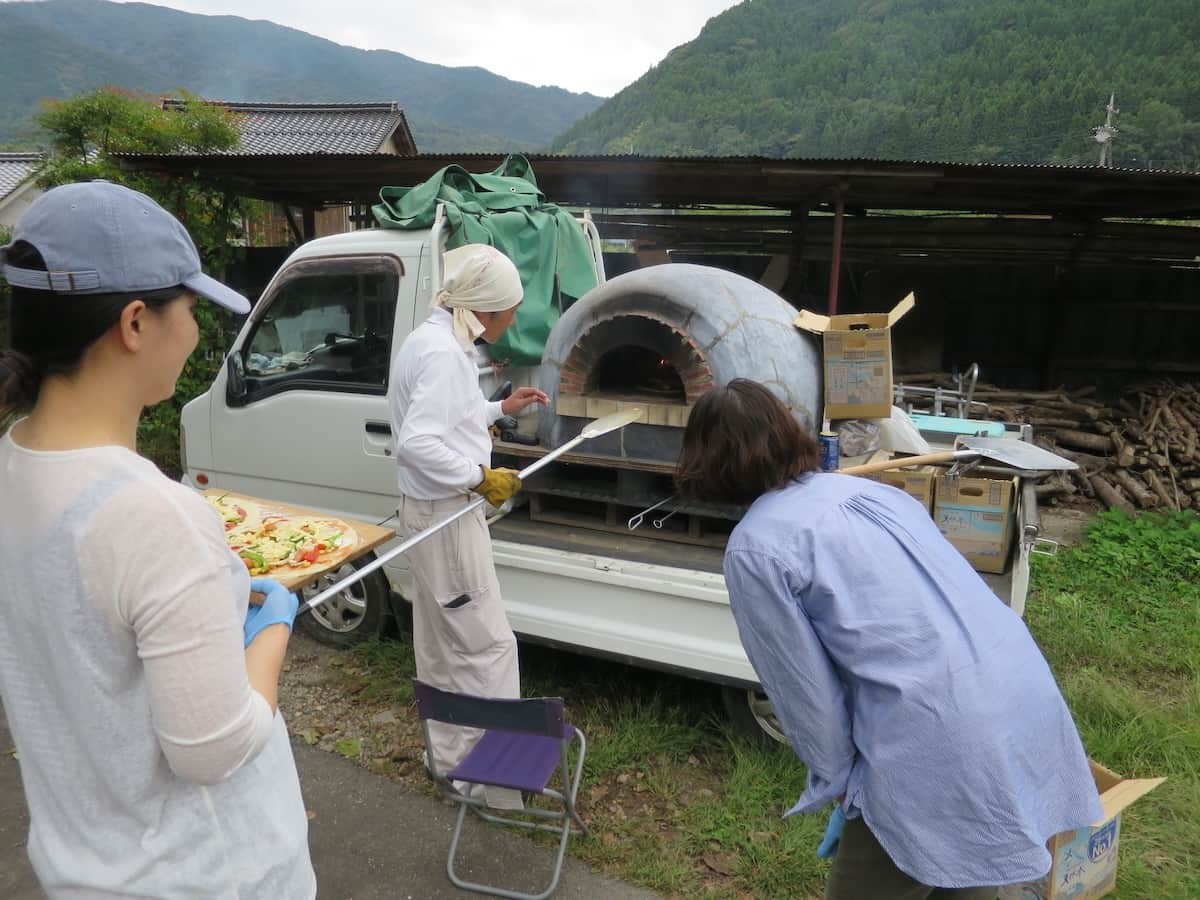 島根県鹿足郡津和野町で開催された「津和野とんぎりプロジェクト」の様子