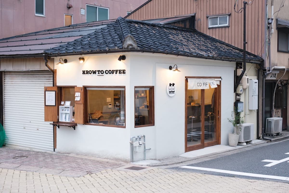 鳥取市にある『KROWTO COFFEE』の外観