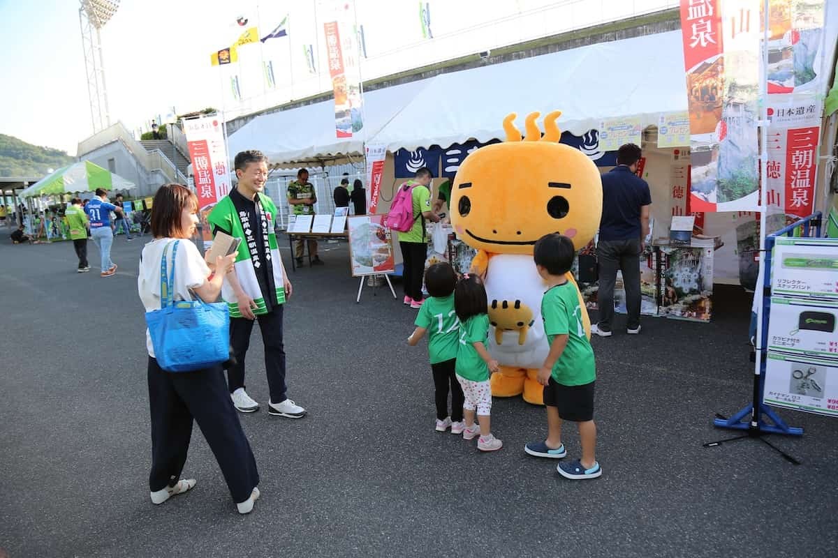 ガイナーレ鳥取の「ホームタウンデイ」活動