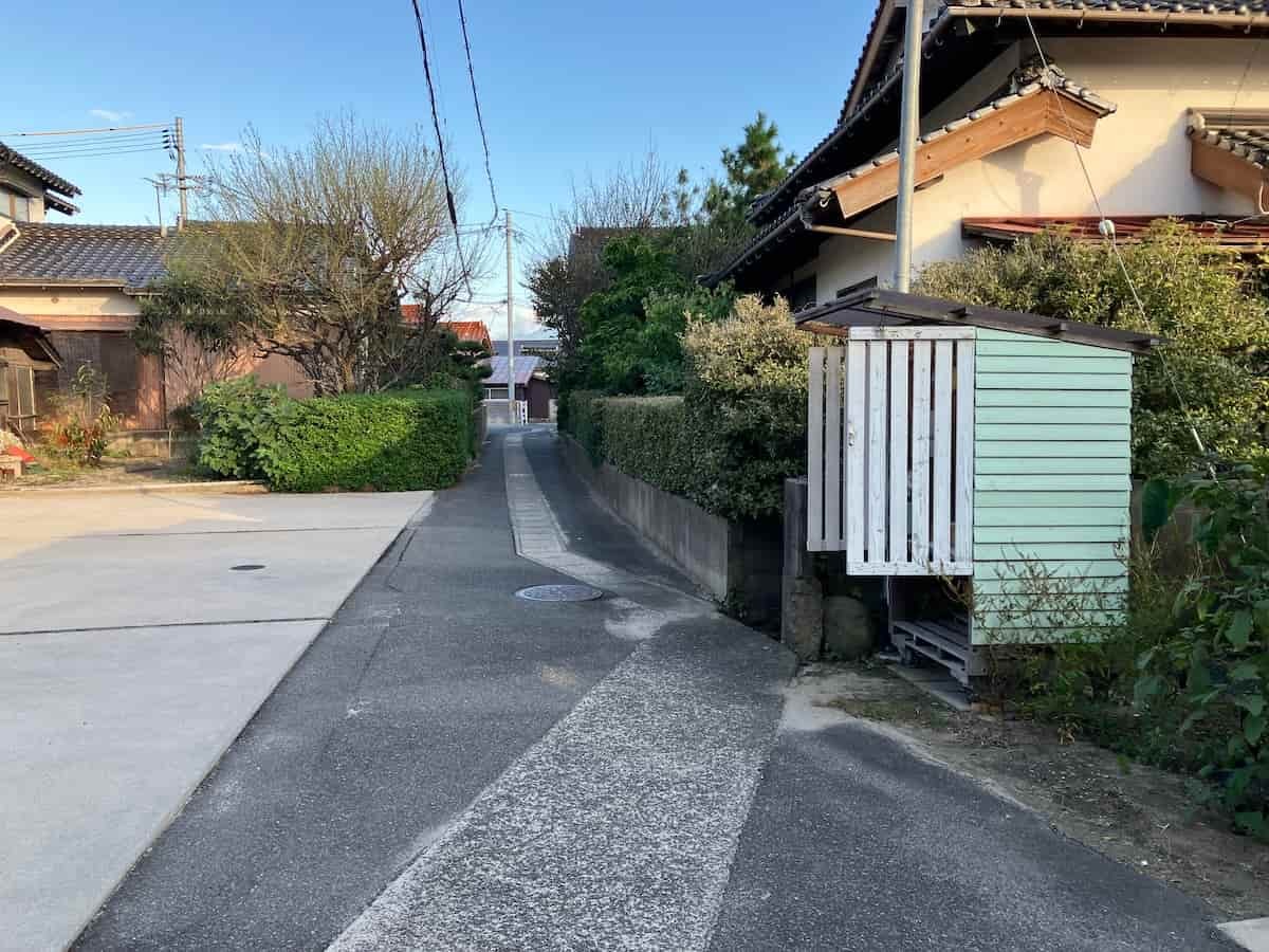 島根県米子市にある『長瀬農園』までの風景