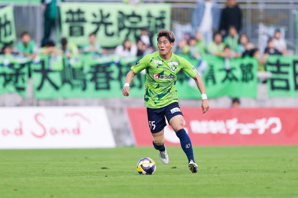 ガイナーレ鳥取の試合の様子