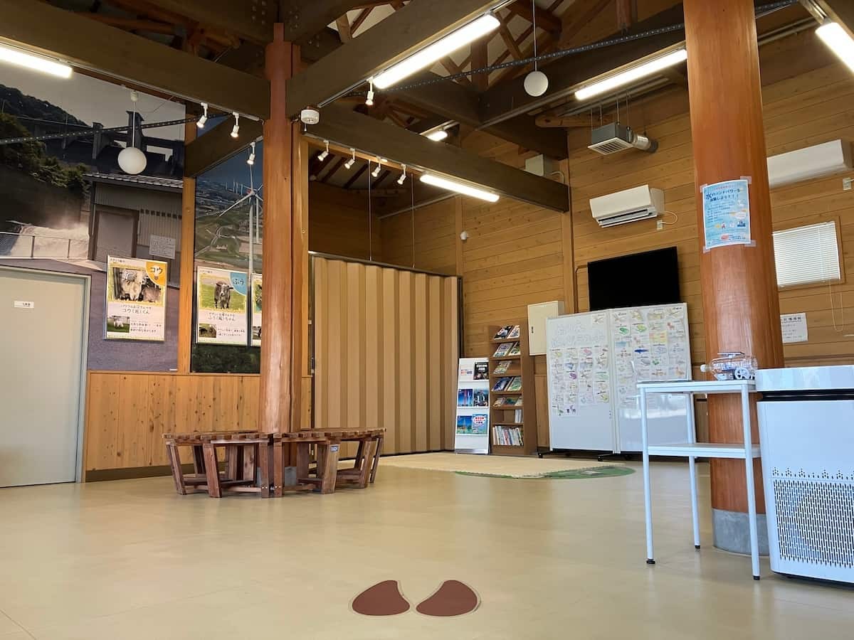 鳥取県米子市『とっとり自然環境館』の内観