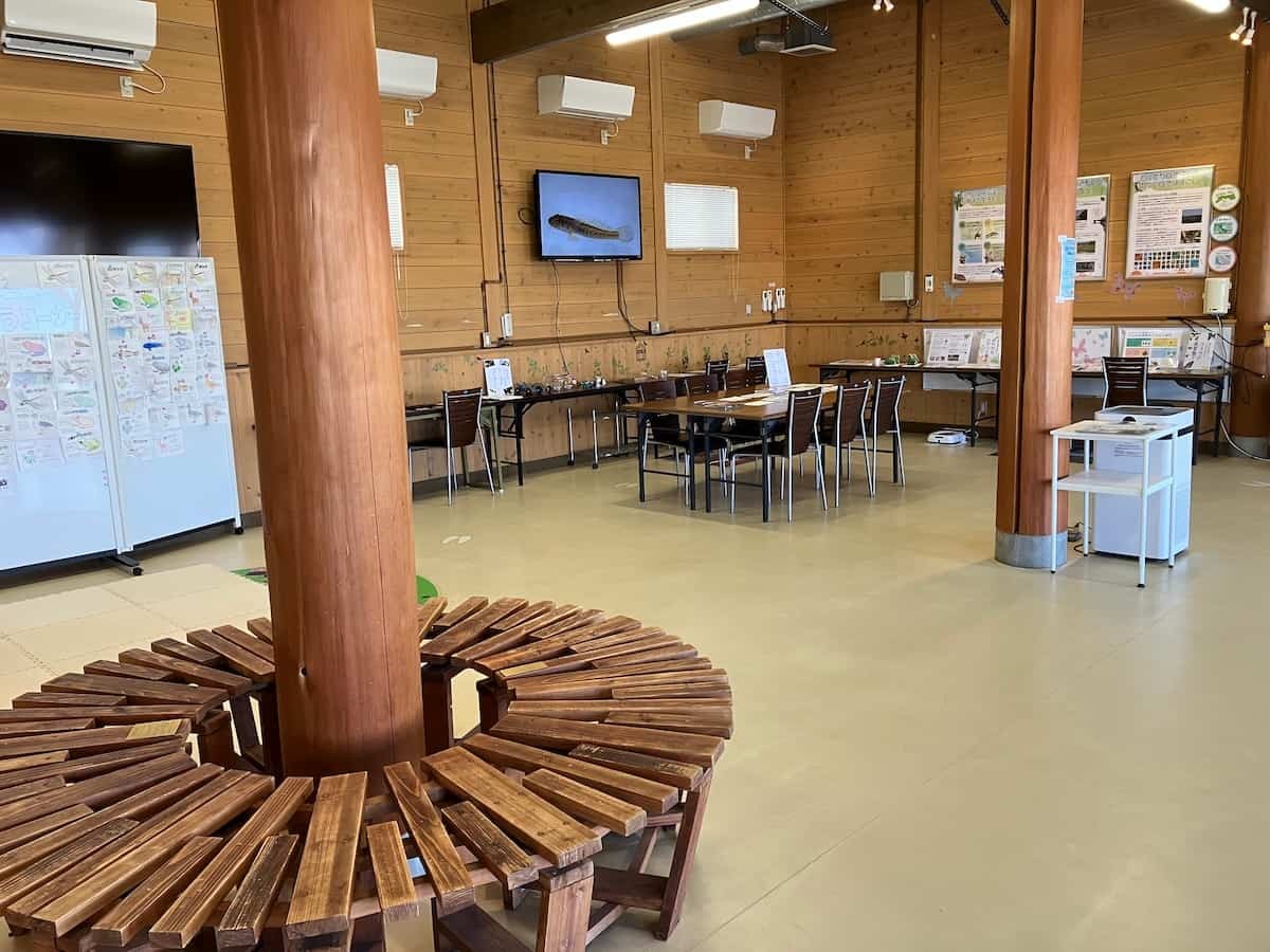 鳥取県米子市『とっとり自然環境館』の内観