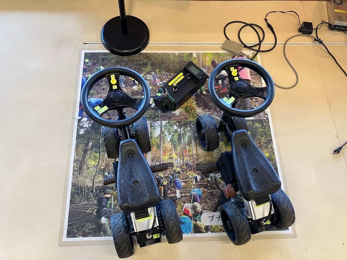 鳥取県米子市『とっとり自然環境館』の館内にある乗り物