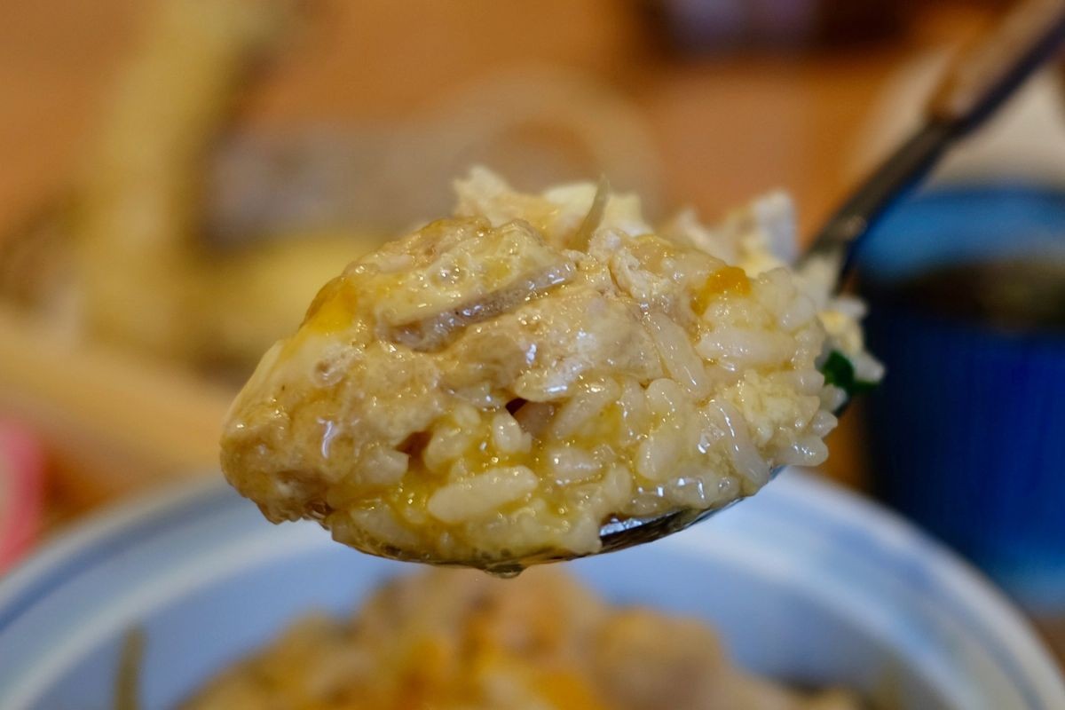 鳥取県境港市にあるうどん屋『うどんマルコ～hanare～』の「親子丼」