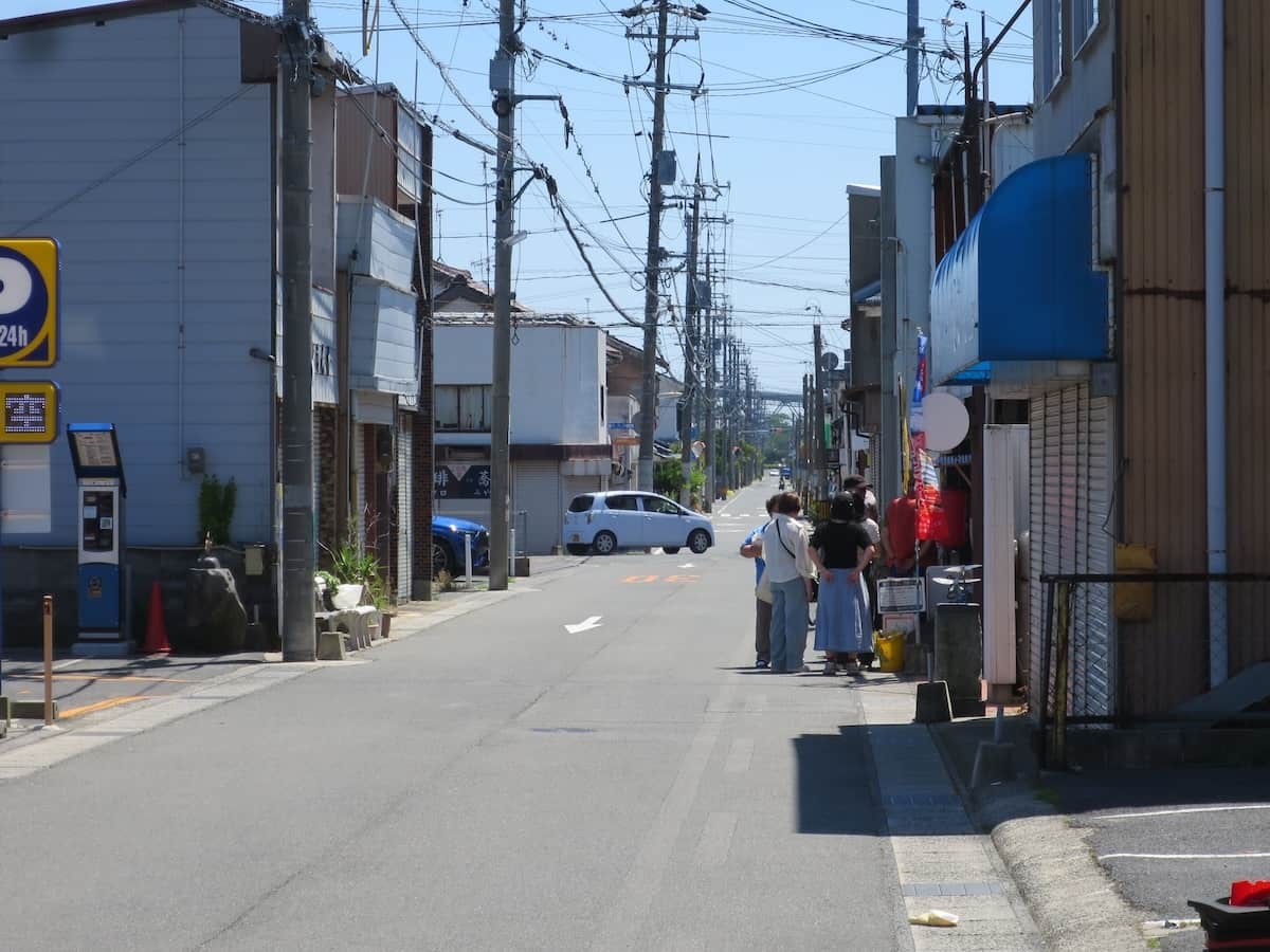 鳥取県境港市にある『さかいみなと銀座市場』の様子
