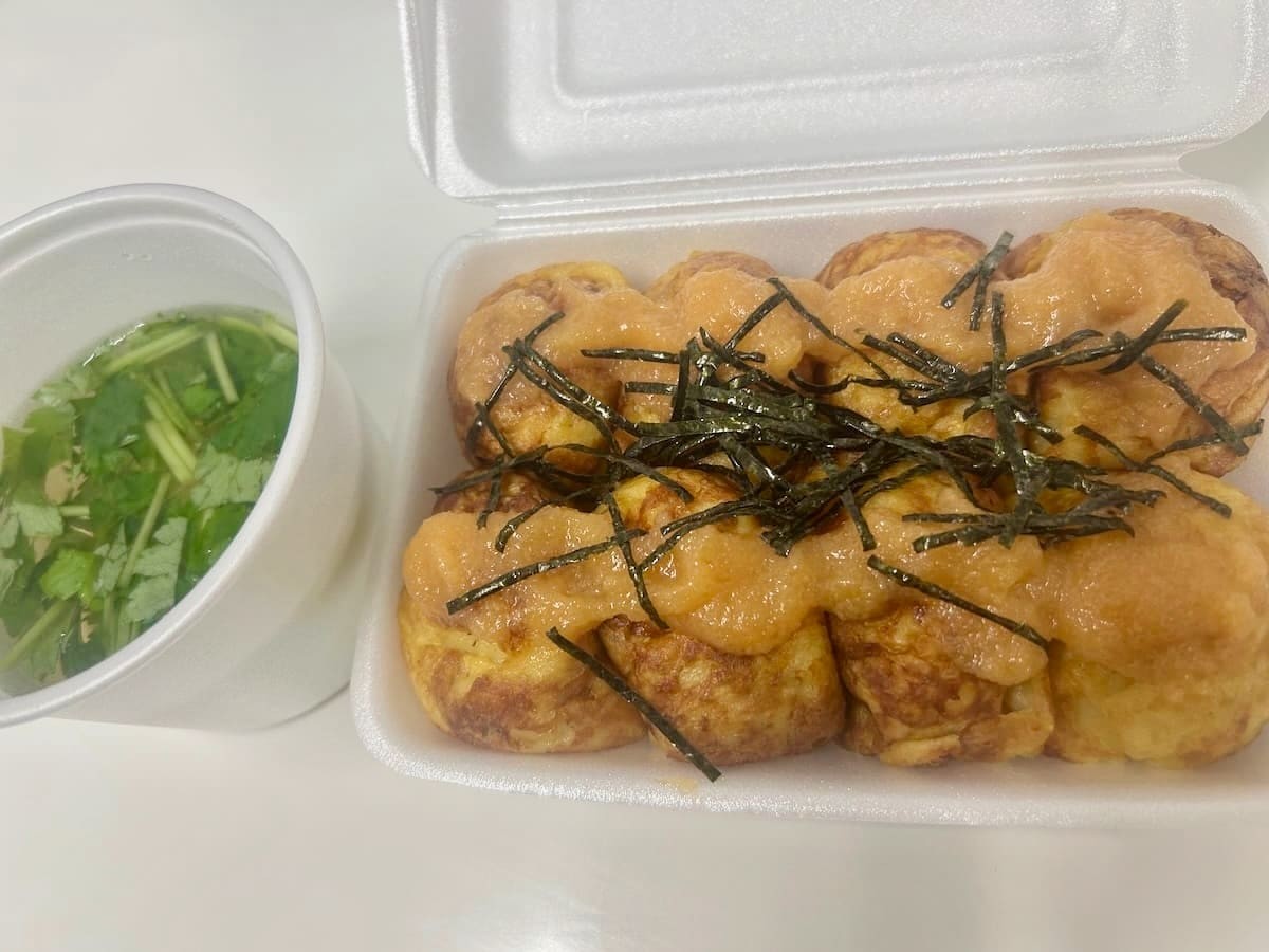 鳥取県米子市にある『明石焼きコテコテ』の明石焼き