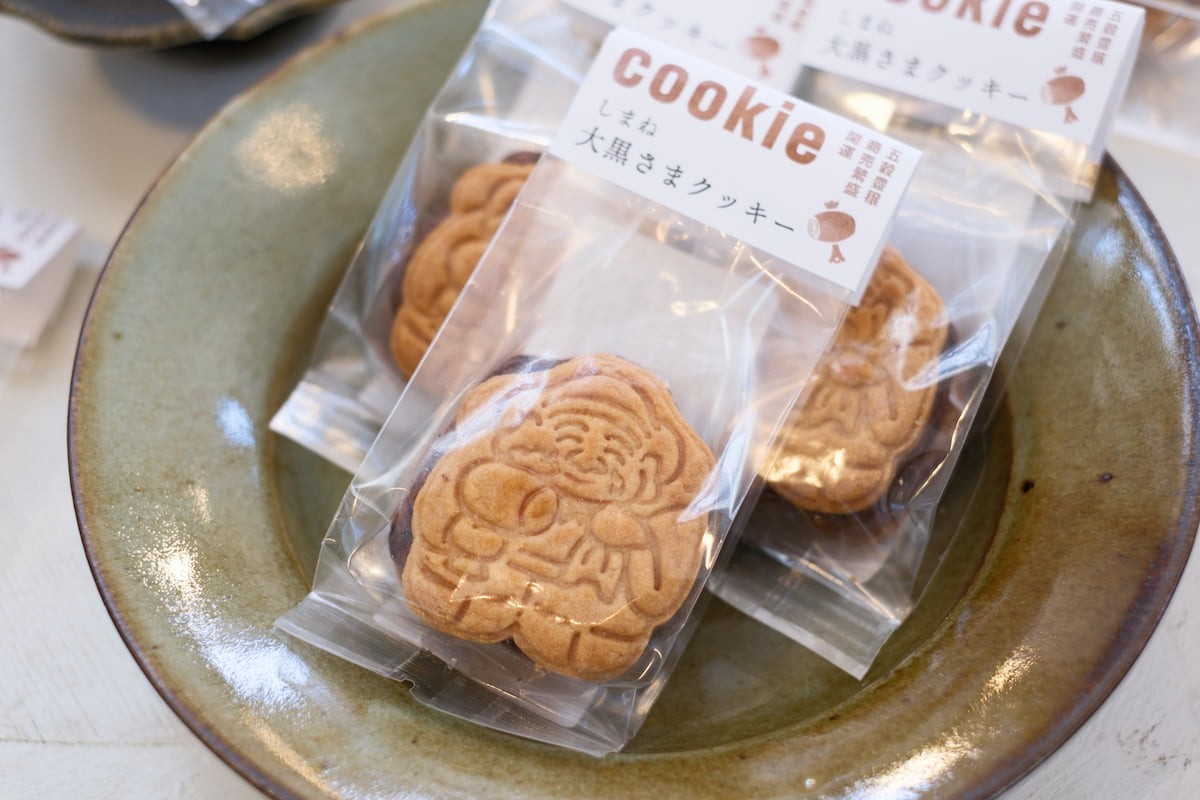 島根県松江市『シマシマしまね』のオリジナル商品「しまね大黒さまクッキー」