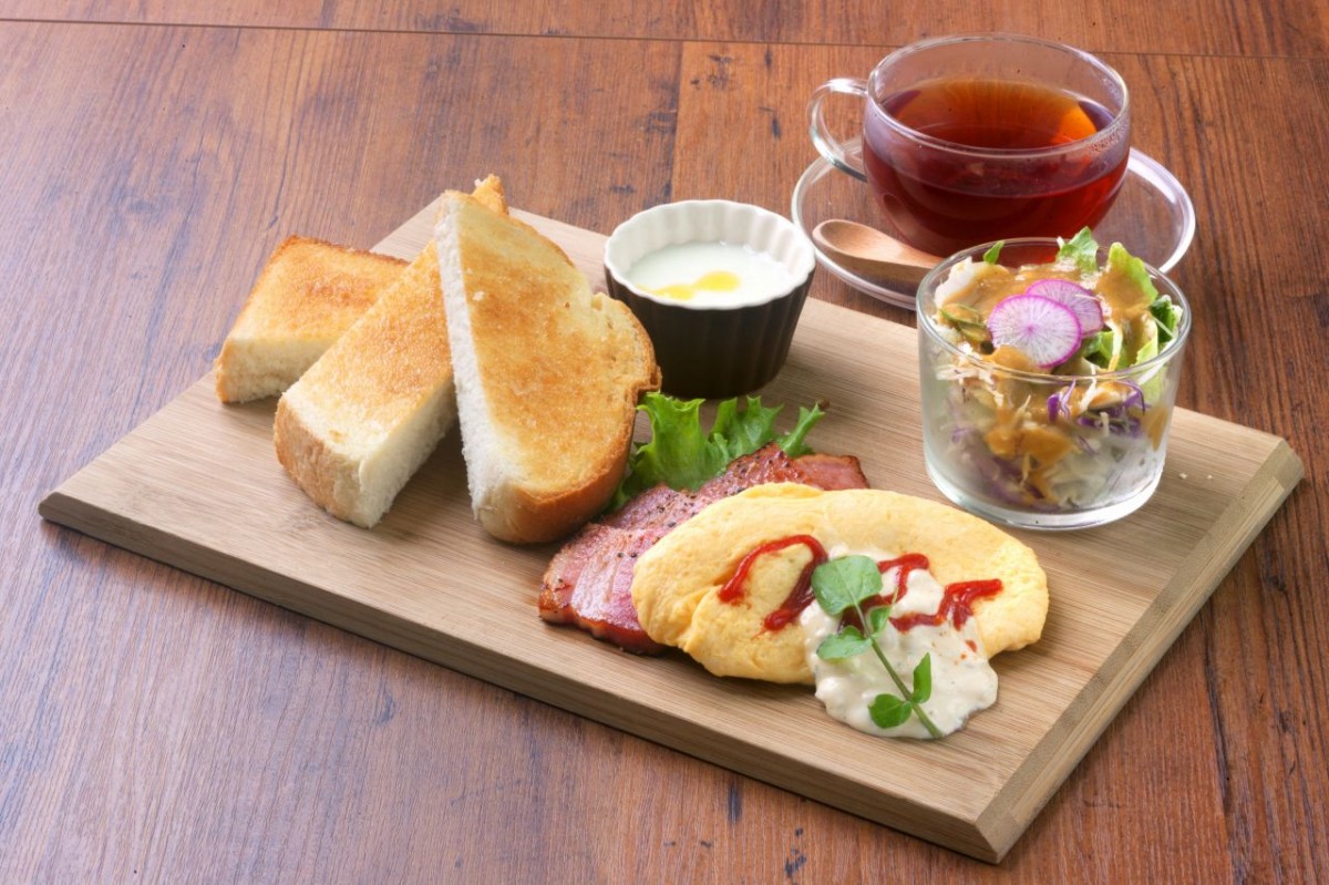 島根県松江市のカフェ『smile』の「smileモーニング」