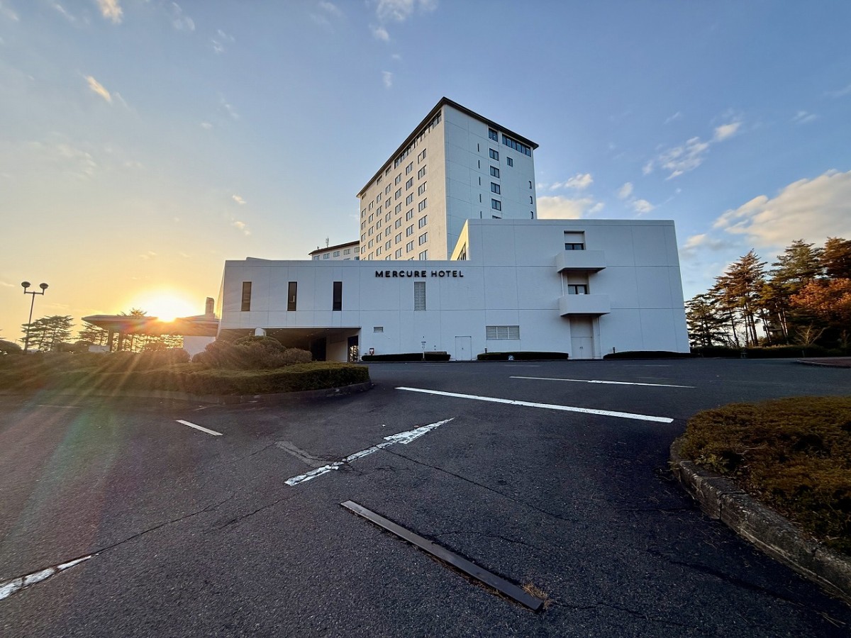 鳥取県大山町にあるホテル『メルキュール鳥取大山リゾート＆スパ』の外観