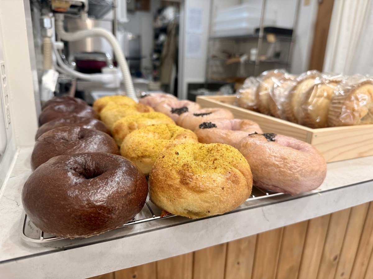 米子市博労町のベーグル専門のパン屋『WO Bagel』の商品
