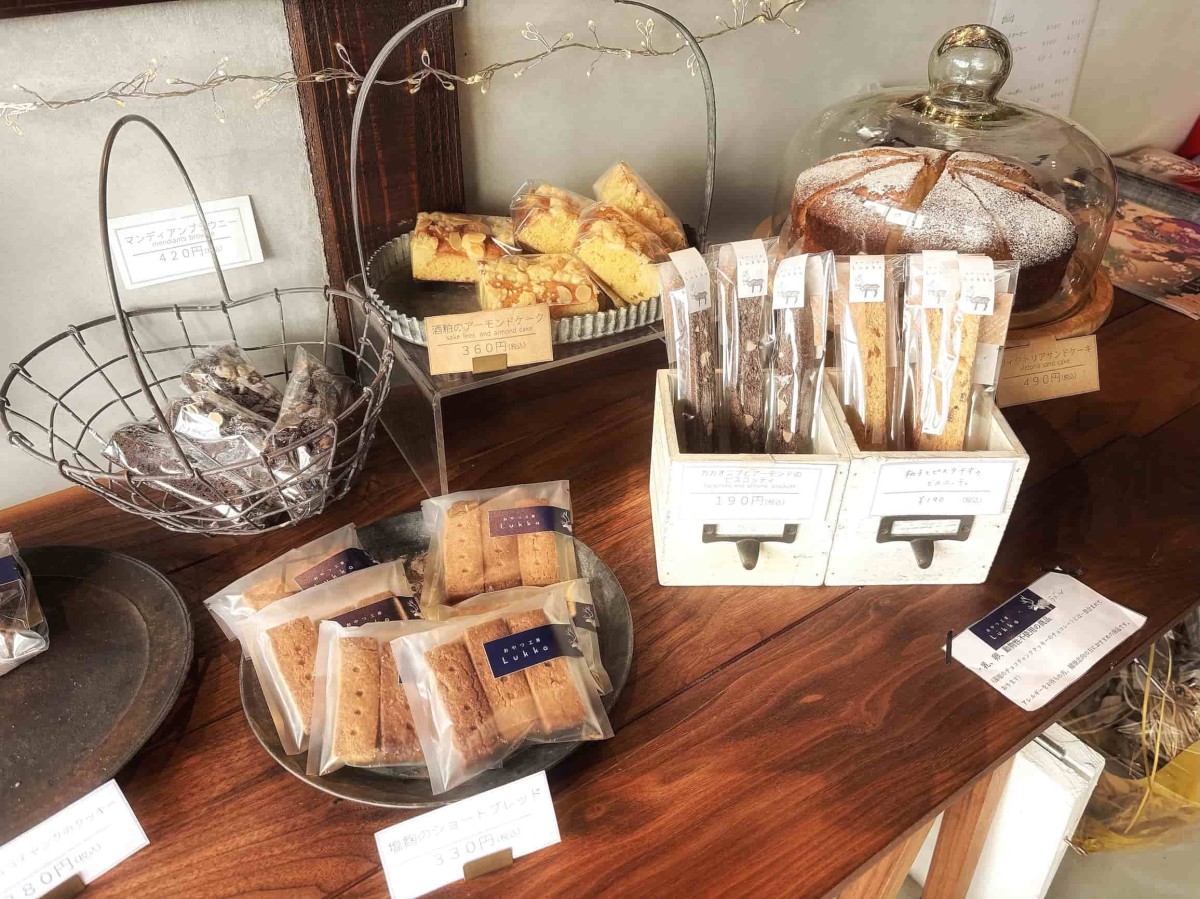 出雲市平田町の『おやつ工房Lukka』の焼き菓子。