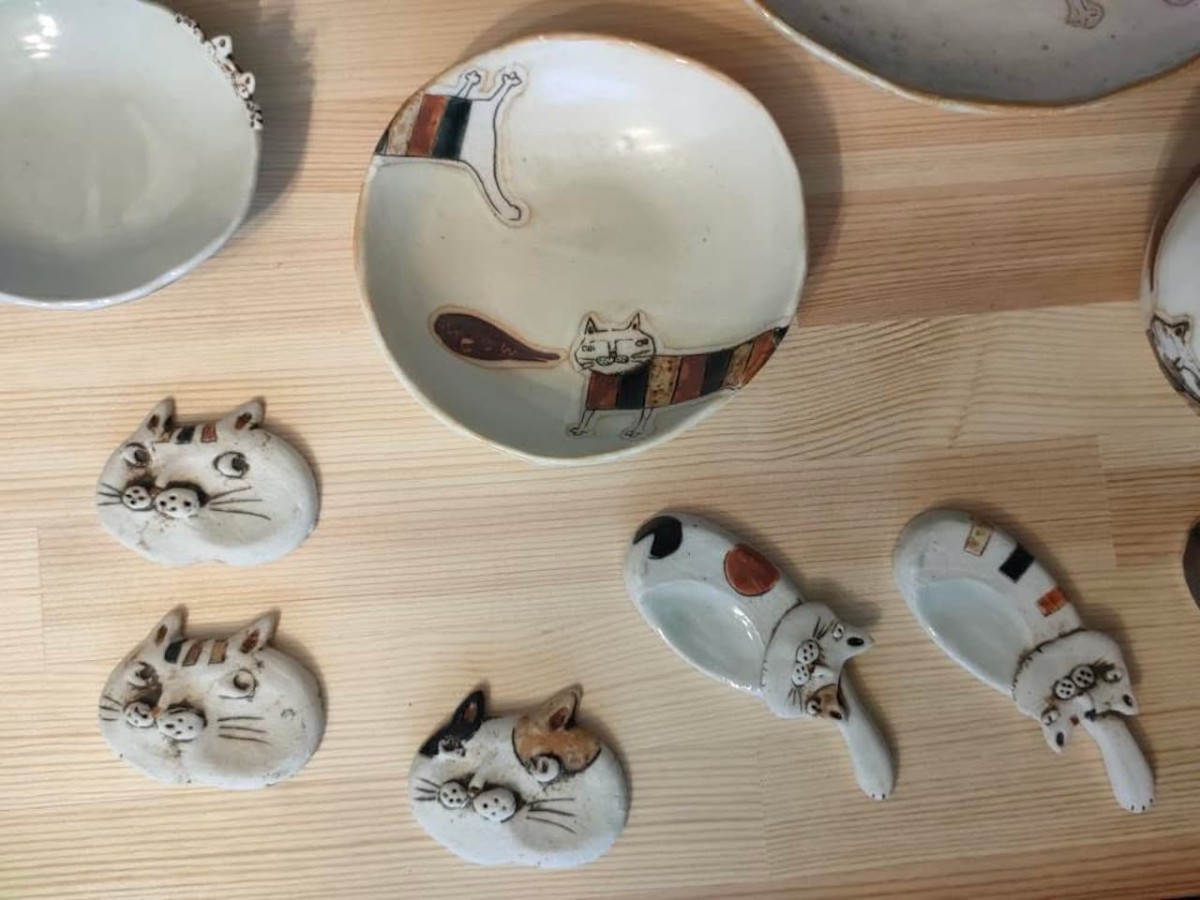 松江市の『and.matsue』で開催される「ねこ展」の去年の様子。