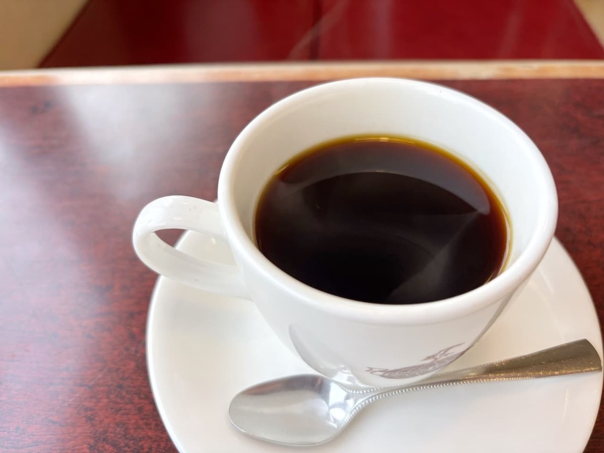 島根県出雲市の『ふじひろ珈琲』の「ブレンドコーヒー」。