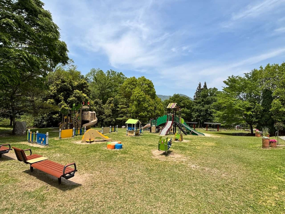 島根県邑南町にある『香木の森』の遊具