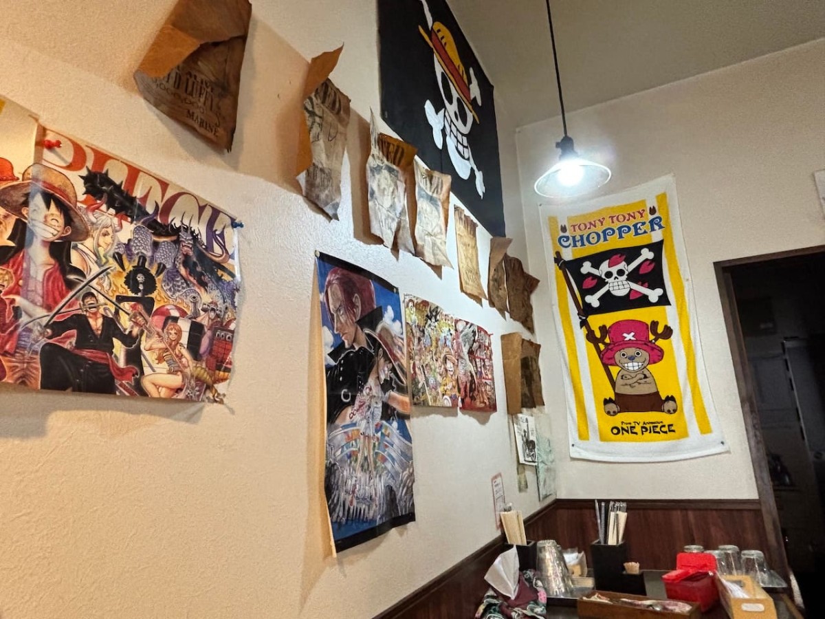 出雲市の『やきそばや』のアニメポスター。