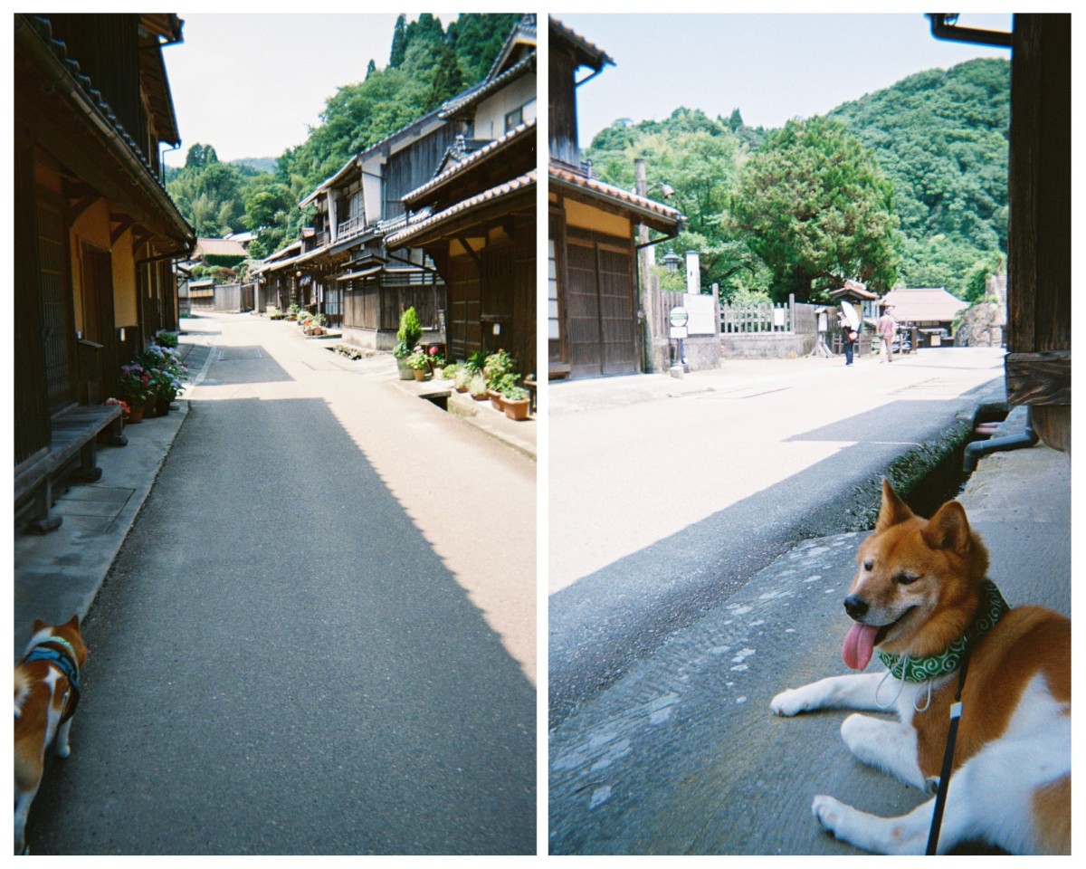 島根県大田市大森町の街並み
