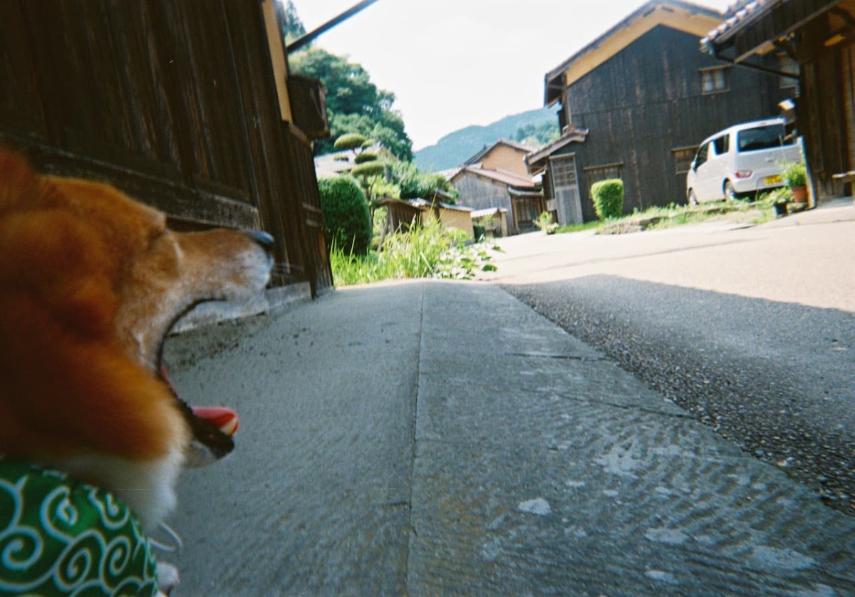 島根県大田市大森町の街並み