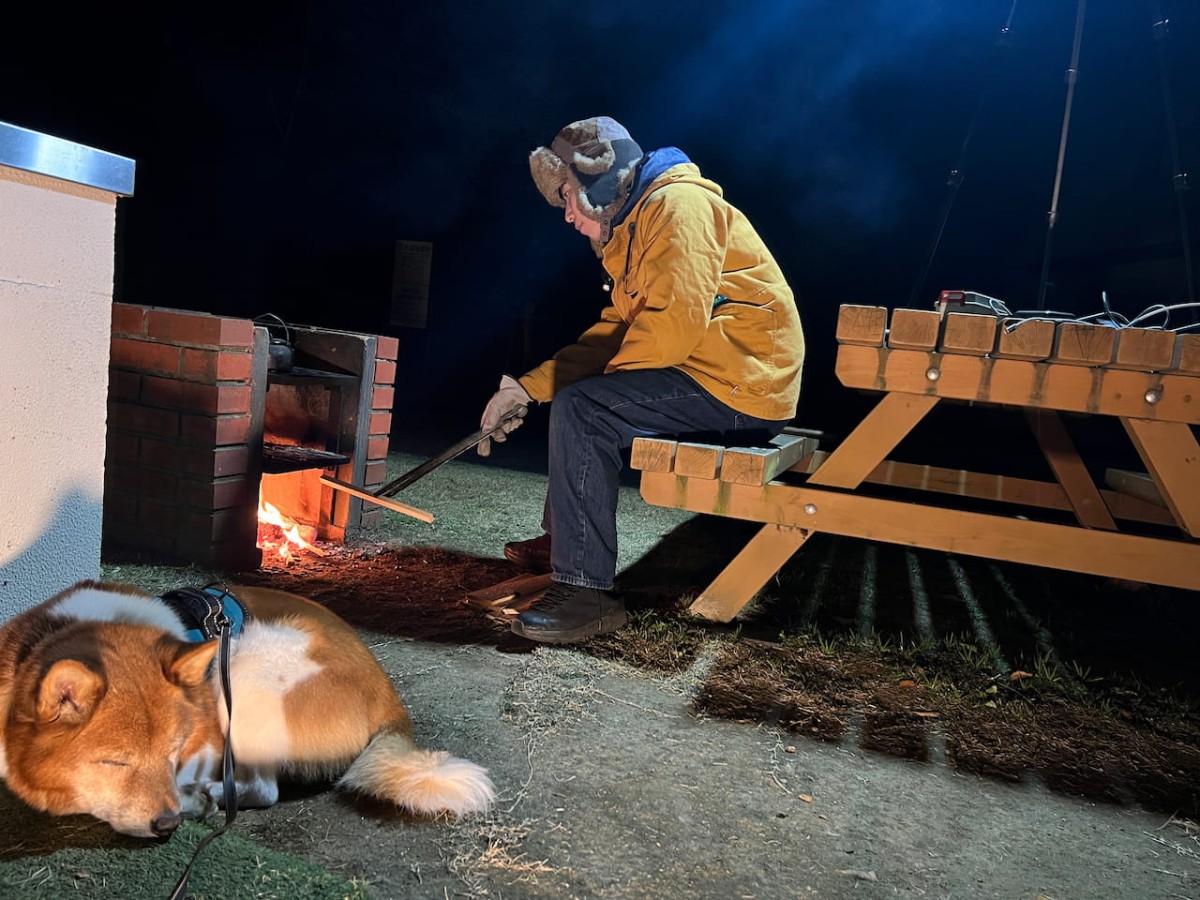 島根県益田市にある「万葉公園オートキャンプ場」