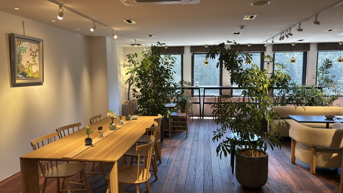 島根県出雲市渡橋町にあるカフェ『Hatsune』のキッチンコーナー
