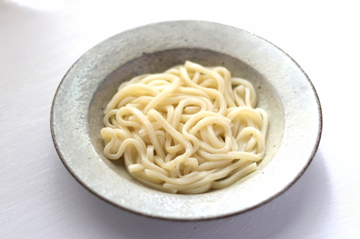 調理前のうどん